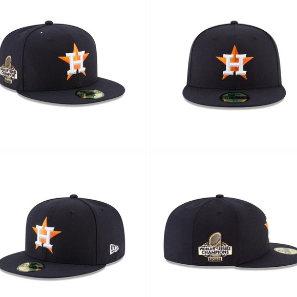 Baseball Cap De La Gorras Astros New Era 59FIFTY Houston Astros Navy MLB 2017 Authentic Collection On Field Home Fitted Cap Size 3/4 Buy Online At Best Price In KSA Souq Is Now - Foto 11